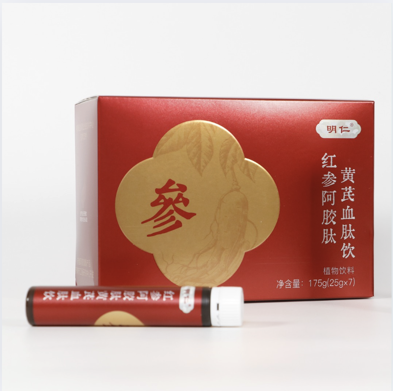 MINGREN FREDA REN GINSENG  (Red Ginseng Ejiao Peptide & Astragalus Hemoglobin Peptide Drink)