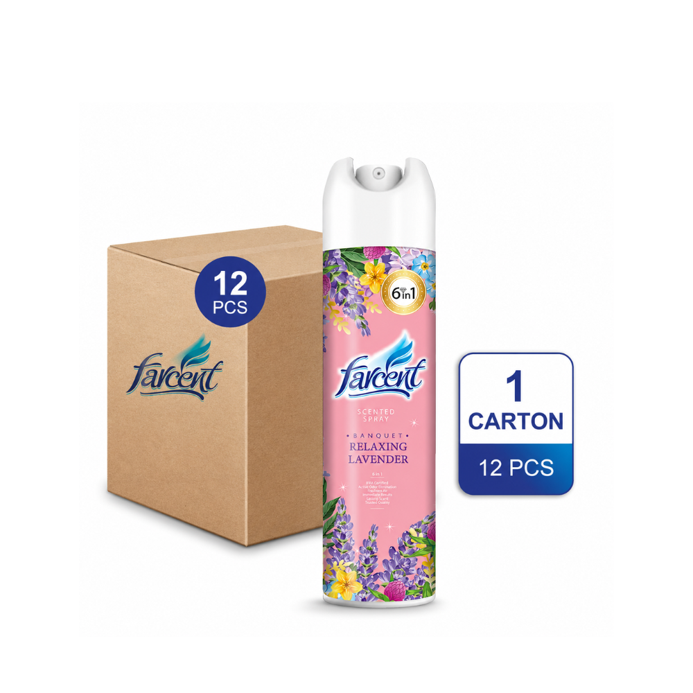 Farcent Scented Spray Twilight Lavender (320ml x 12 units)