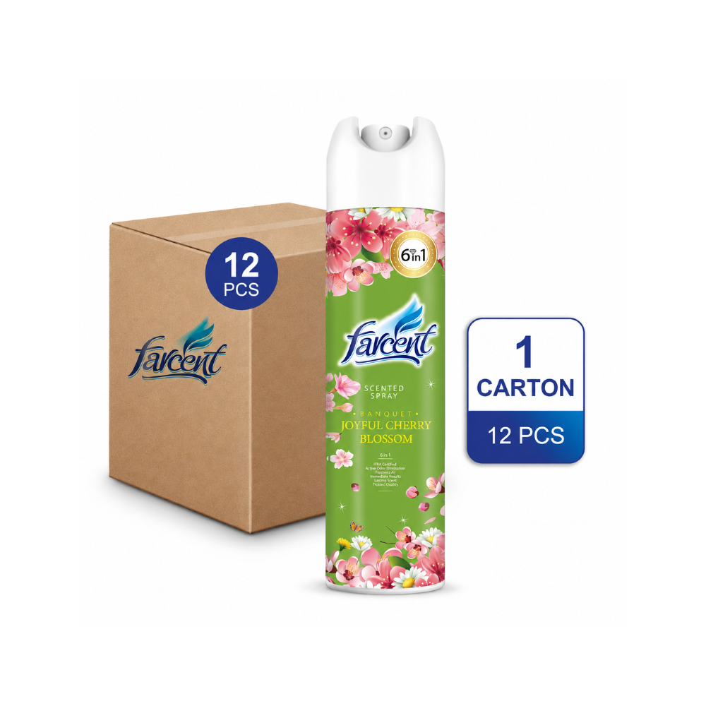 Farcent Scented Spray Cherry Blossom (320 ml x 12 units)