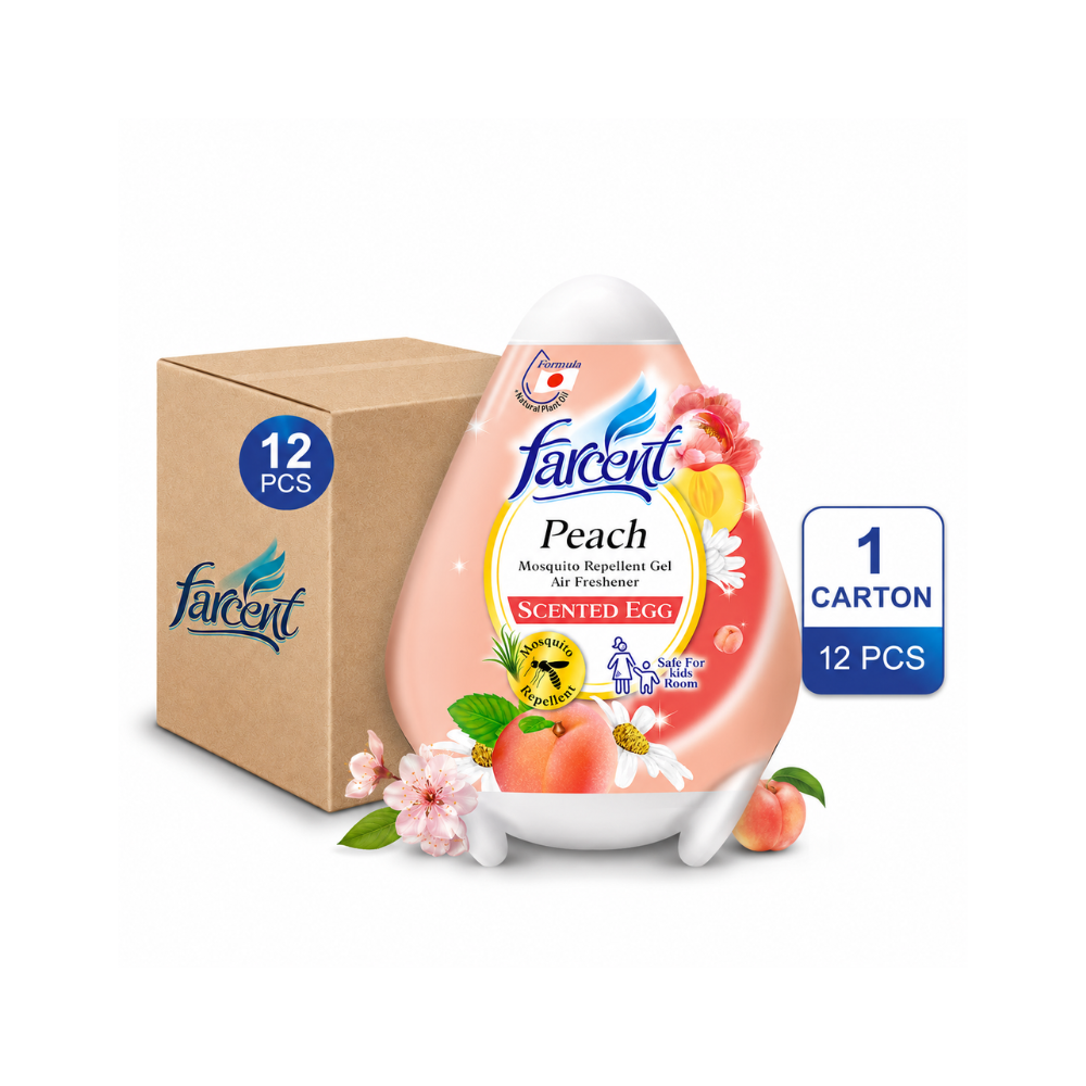 Farcent Scented Egg (MR) Peach (170g x 12 units)