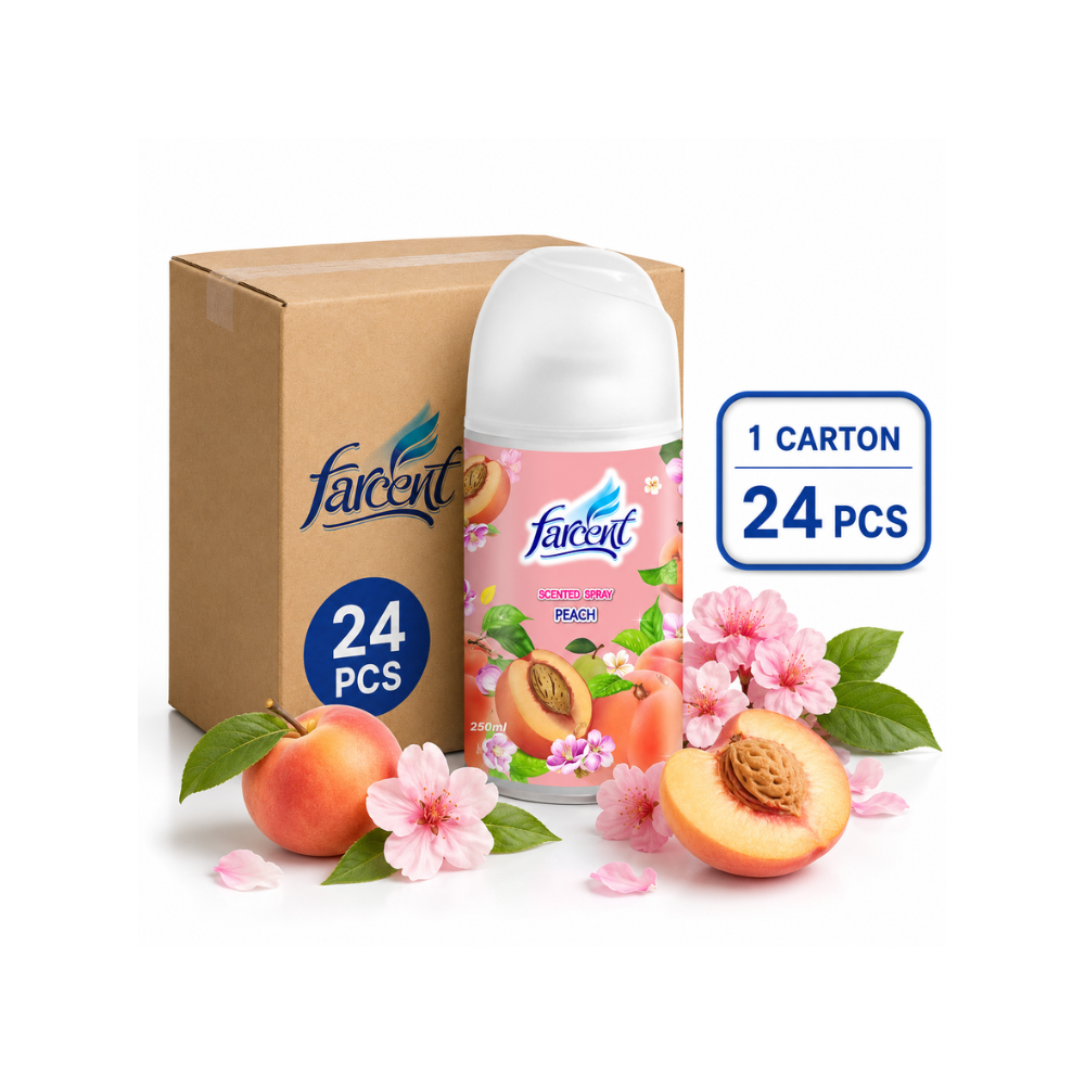 Farcent Scented Spray Peach (250 ml x 24)