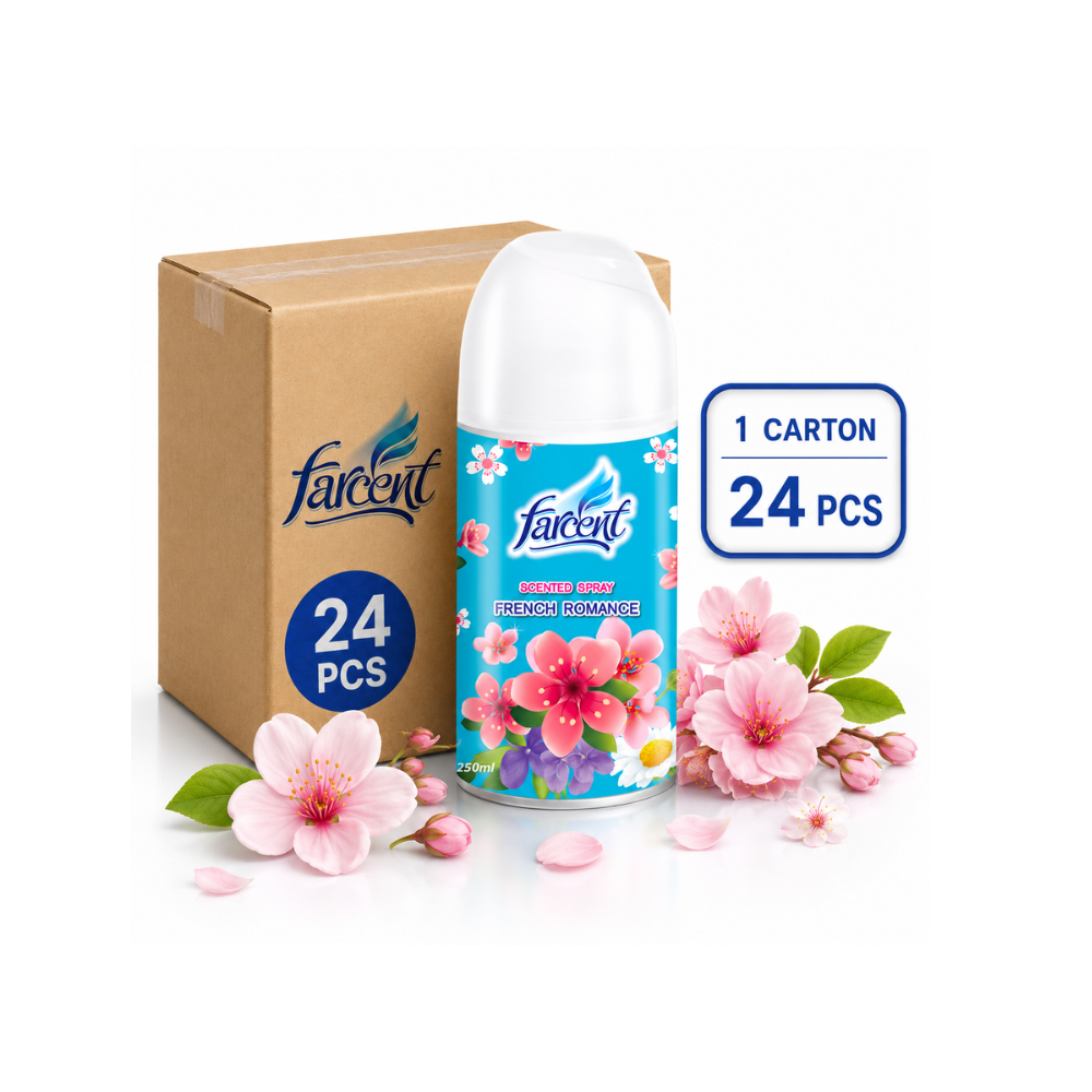 Farcent Scented Spray French Romance (250ml x 24units)