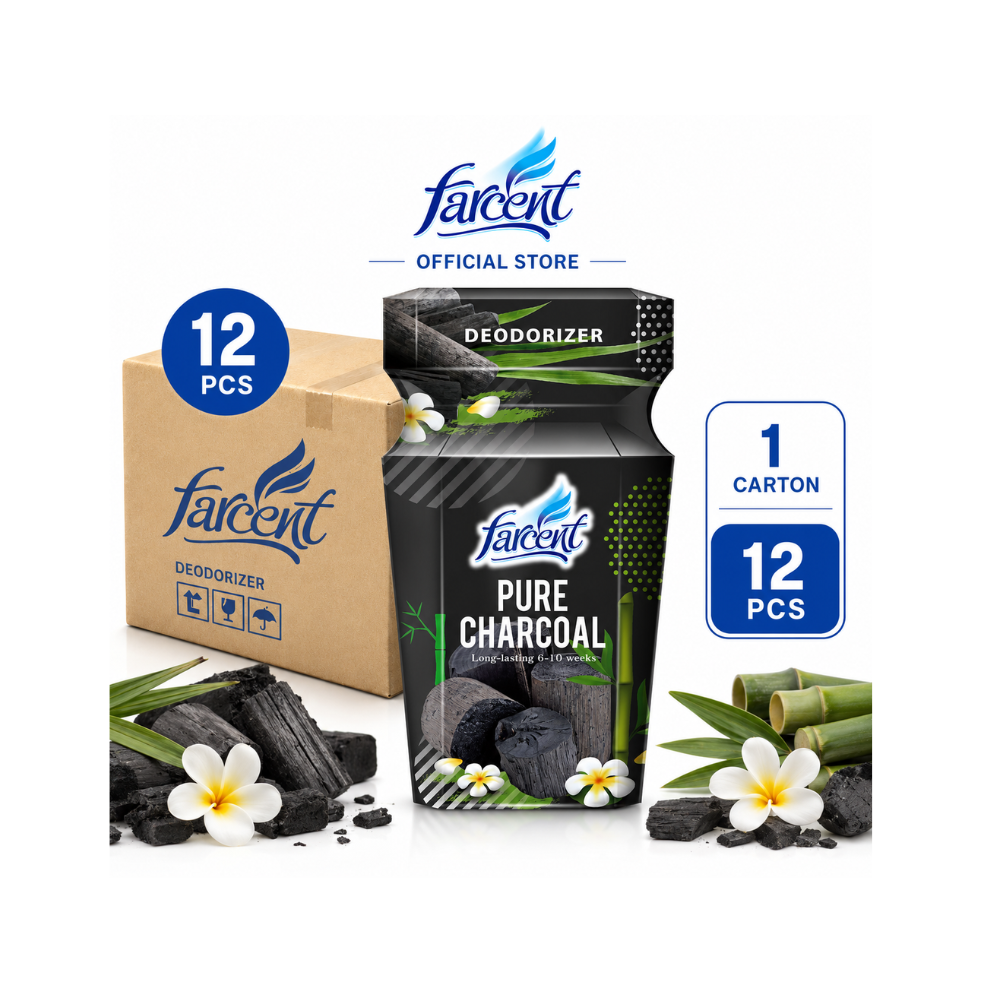 Farcent Deodorizer Charcoal (300ml x 12units)