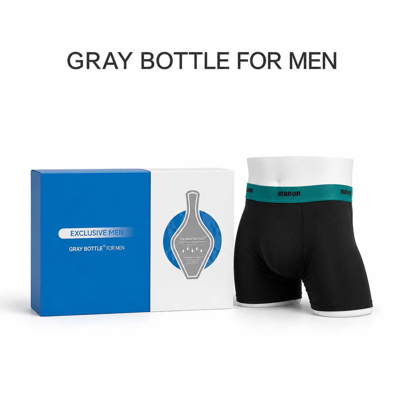 GRAY BOTTLE FOR MEN